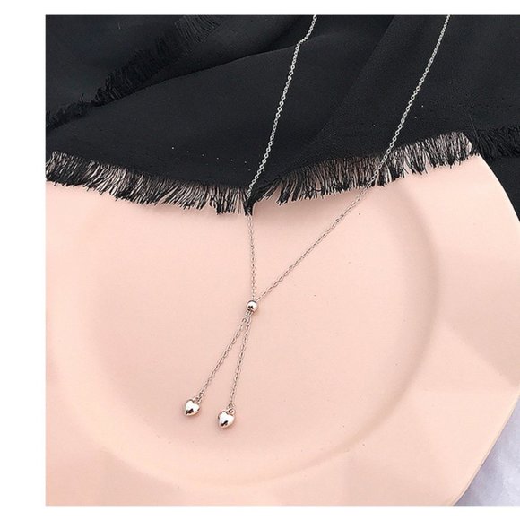 NEW 925 Sterling Silver Adjustable Bead Necklace - Picture 3 of 8